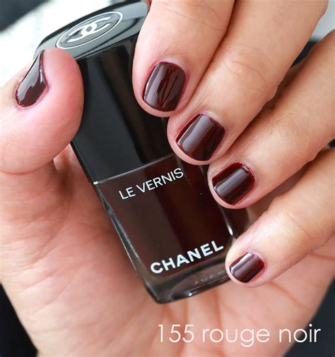 chanel rouge noir 155